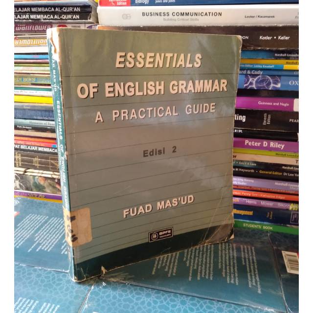 

ORIGINAL BUKU ESSENTIALS OF ENGLISH GRAMMAR A PRACTICAL GUIDE EDISI 2