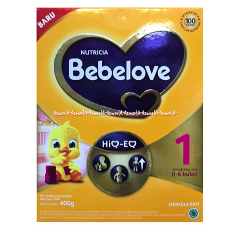 Bebelove Nutricia 1 Nutricia Susu Bubuk Formula 0-6 Bulan 400gr