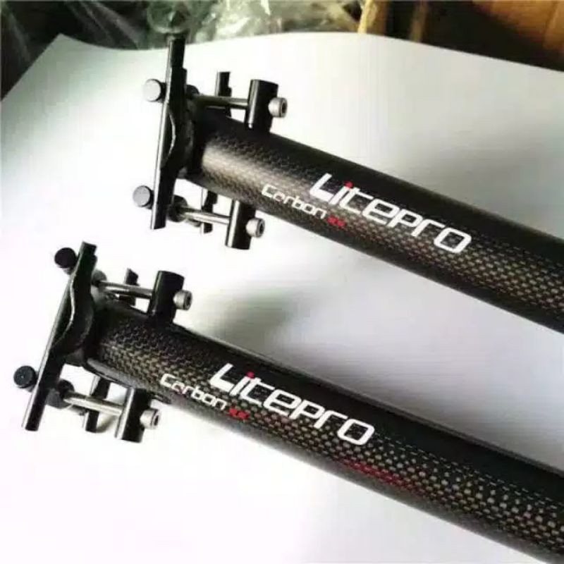 ORIGINAL SELI SEATPOST FOLDING BIKE LITEPRO CARBON 33,9mm