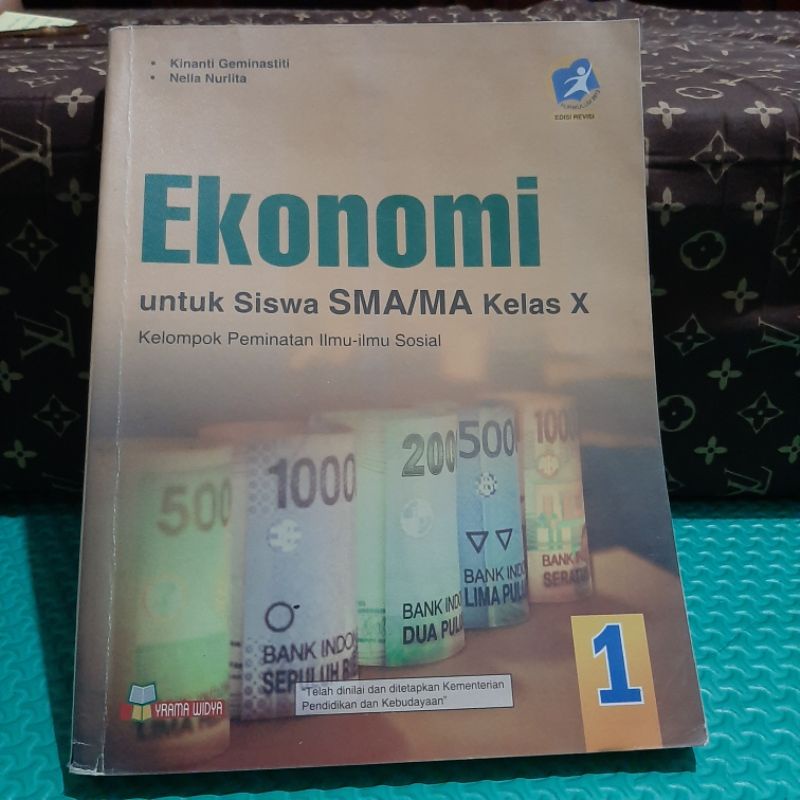BUKU BEKAS - Ekonomi SMA X YRAMA WIDYA