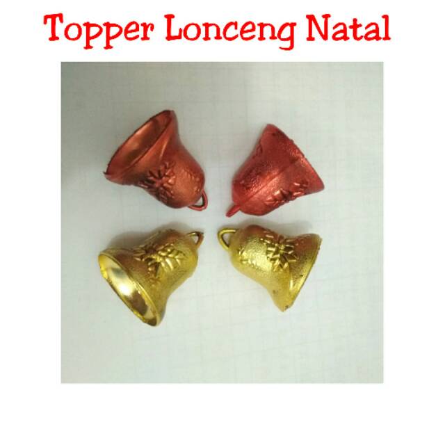 

Topper Kue Lonceng Natal Bell Christmas