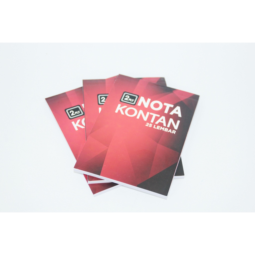 

Nota Kontan Rangkap 2 Ukuran 1/4 Folio