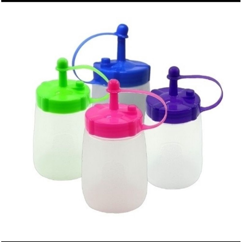 Botol kecap 250ml.Botol kecap saos plastik 250ml.
