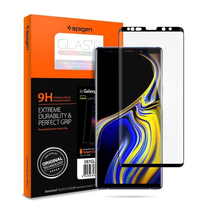 Tempered Glass Full Samsung Galaxy Note 9 Spigen Glas tR