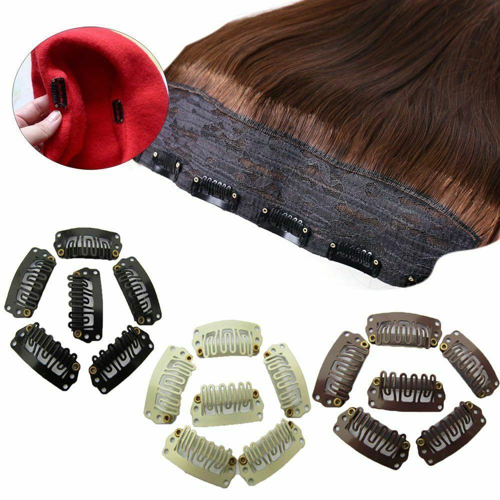 NICKOLAS1 Klip Hair Extension Invisible Dengan Bahan Metal Karet Untuk Hair Extension Hair Snap Clips