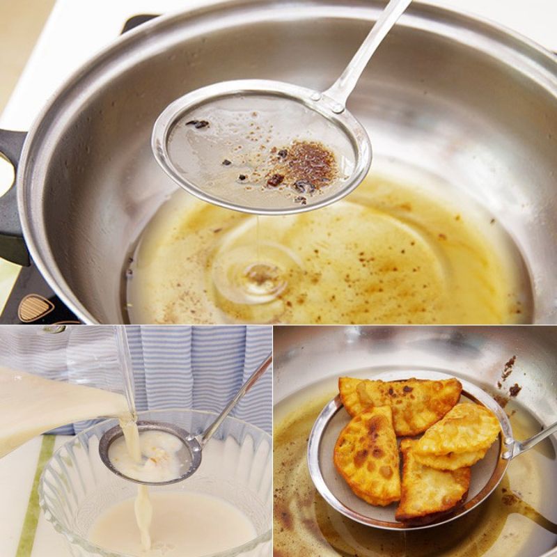 Saringan Minyak / Saringan Penyaring Minyak / Saringan Minyak 10cm / Saringan Minyak Stainless / Sar