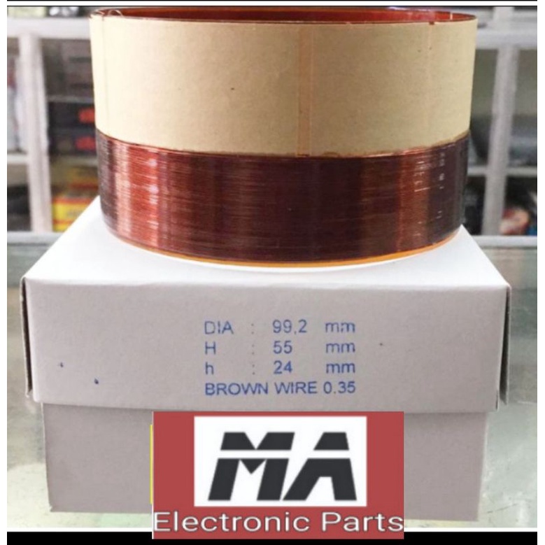 SPOOL CAPTON SPEAKER  18" DIAMETER  99,2mm Excellent