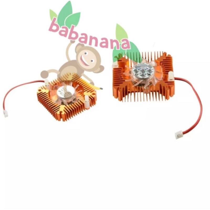 Heatsink vga 5.5x5.5x1.2cm cooling tembaga pendingin alumunium cooler