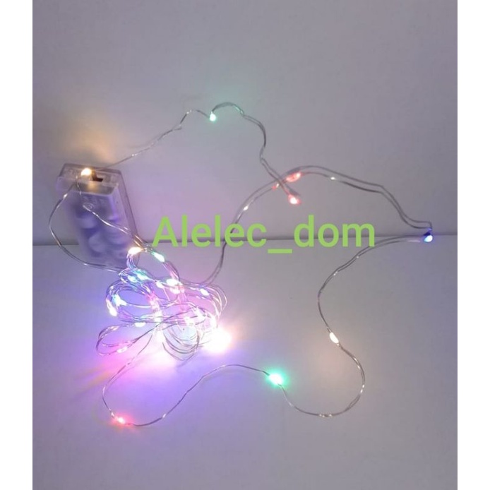 Lampu hias Led layangan 3 Meter + Baterai AA 2pc /Led Layang layang