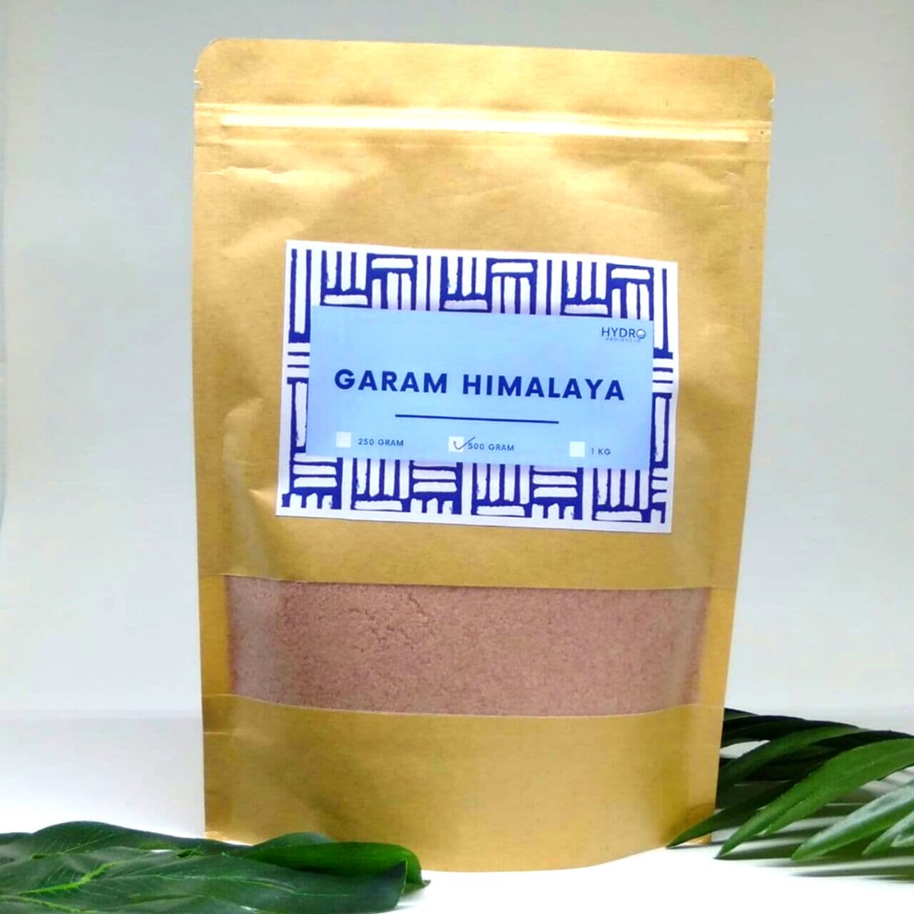 

Garam Himalaya - Himalayan Salt - Himsalt - Garam Diet - Garam Sehat 500 gram
