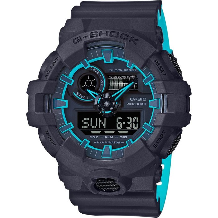 5.5 Sale Casio Jam Tangan Pria G-Shock GA-700SE-1A2DR Model Illuminator Ori Resmi / jam tangan pria / shopee VoucherKaget / jam tangan pria anti air / jam tangan pria original 100%
