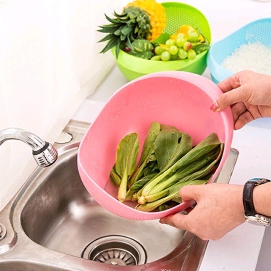 Baskom Pencuci Buah Sayur Beras Alat Cuci Beras Buah Dan Sayur Wadah Cuci