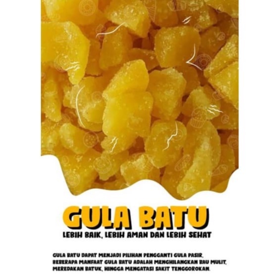 

GULA BATU KUNING ASLI KHAS CIREBON KEMASAN 125gr