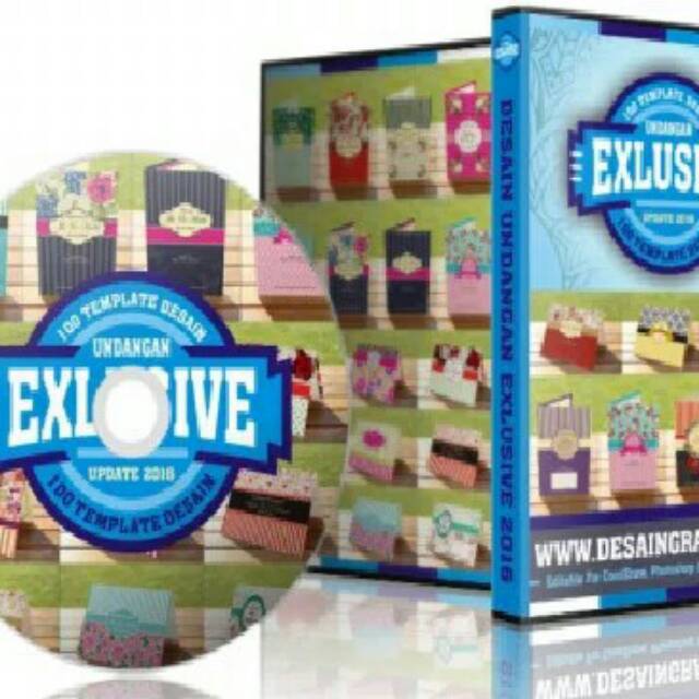 Desain Template Undangan Exlusive 2016