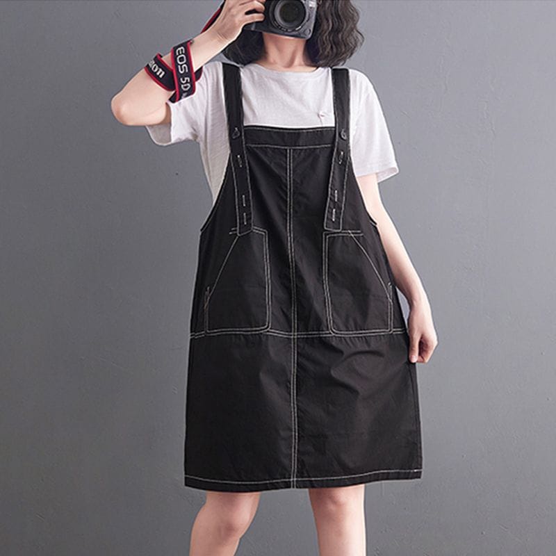 Overall raindeer dress//Overall wanita tanpa inner