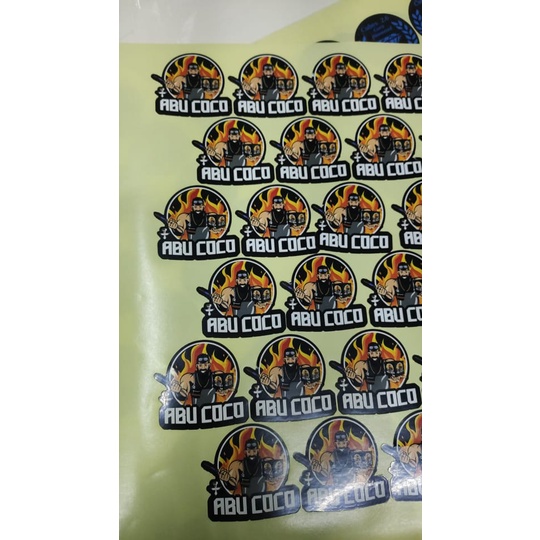 

CETAK STIKER LABEL OLSHOP MAKANAN MINUMAN MURAH STIKER PRODUKSI UKURAN 32X47 CM