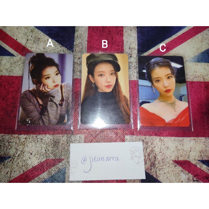 IU PHOTOCARD OFFICIAL MD CELEBRITY