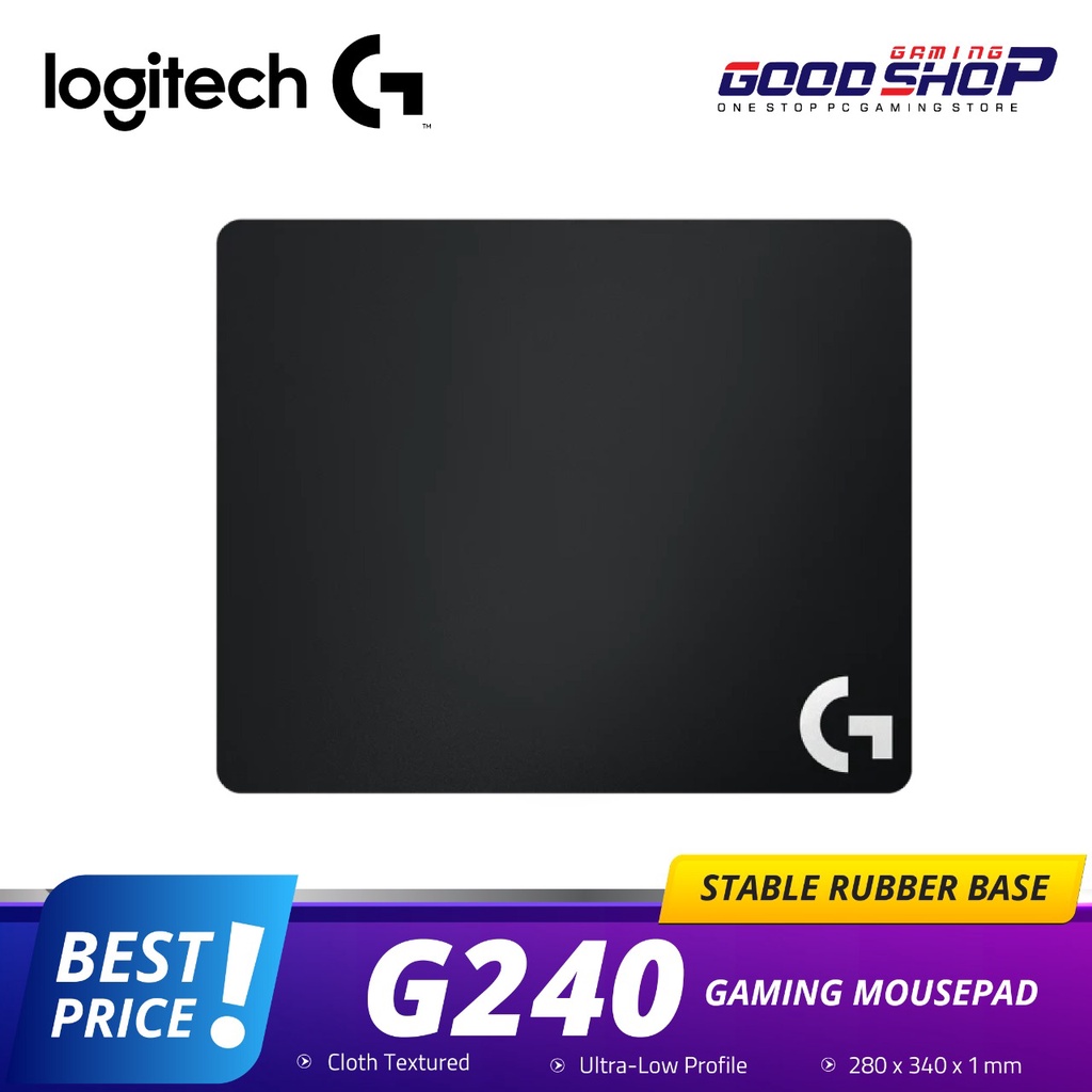 Logitech G240 - Cloth Gaming Mousepad