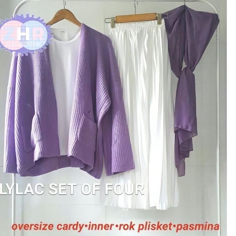 Jangan Ketinggalan order..  SETELAN OOTD HEMAT 4IN1 / SETELAN OOTD LOCY / PAKET OOTD HEMAT SATU SET 