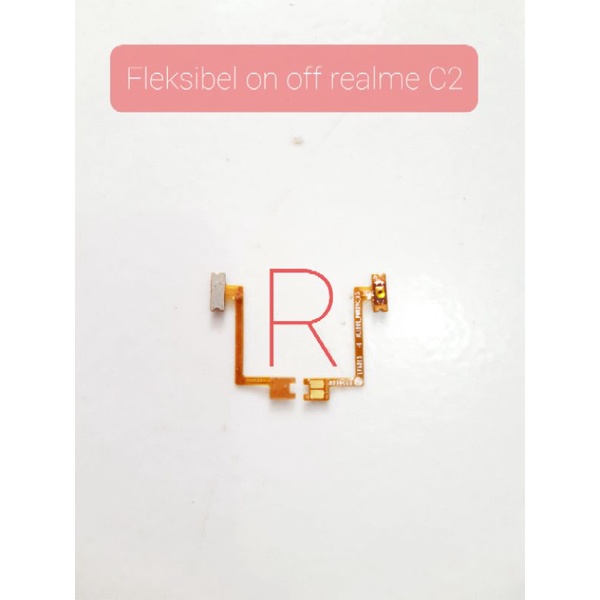 Tombol fleksibel on off realme C2