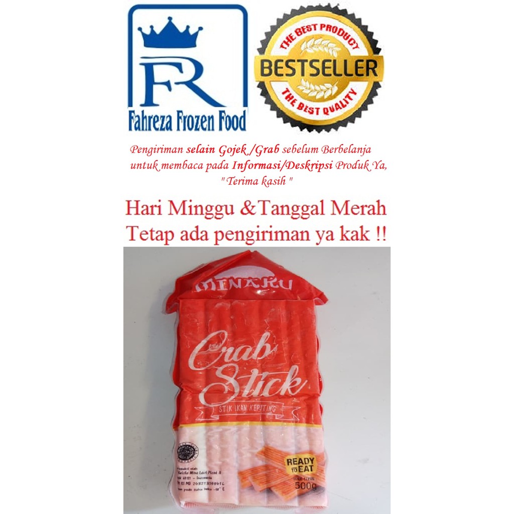 

Minaku Crabstick 500 Gram harga promo
