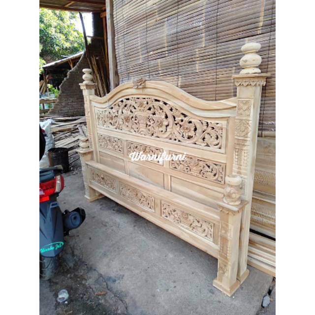 Tempat tidur rahwana ukir jepara furniture ukir jepara