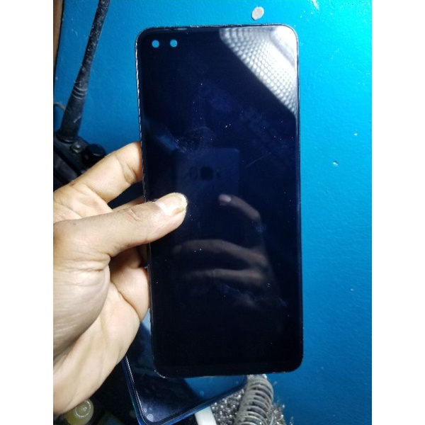 LCD touchscreen frame fullset infinix Note 8 X692 Ori copotan Gamling belum tes