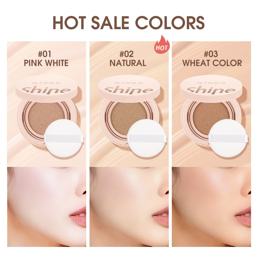 (READY &amp; ORI) O.TWO,O Otwoo Shine Vitality New Skin Cushion BB Cream SE003