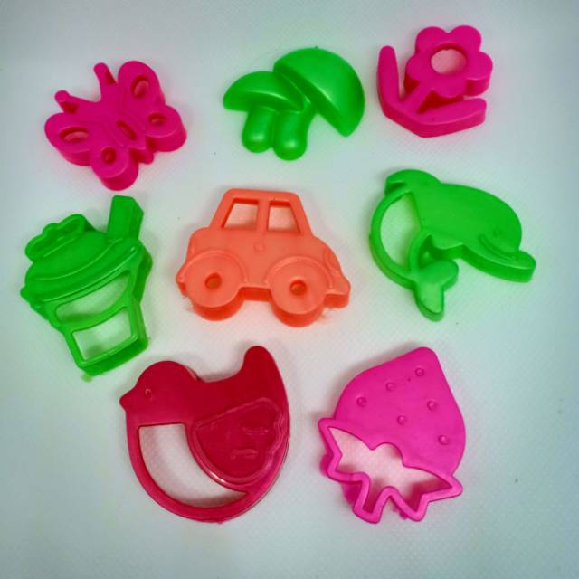 Cetakan Pasir mini Kinetik & Playdoh