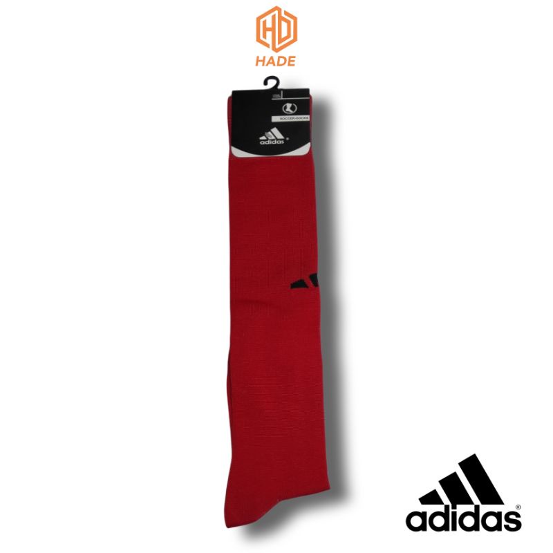 Kaos Kaki Sepakbola / Futsal Adidas Merah Panjang