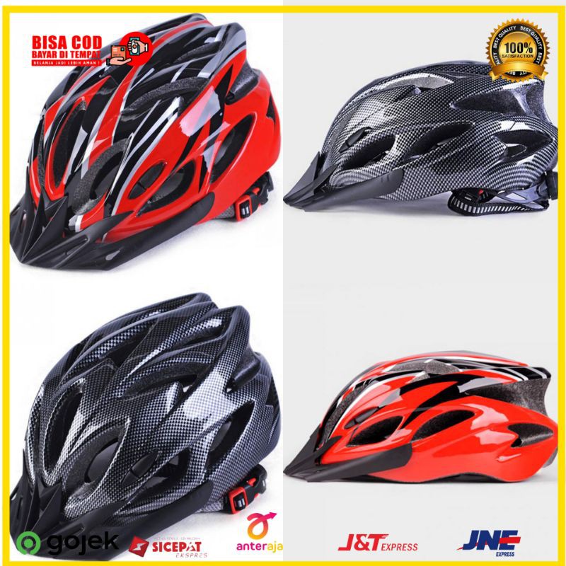 Helm sepeda bike helmet taff sport/ helm sepeda