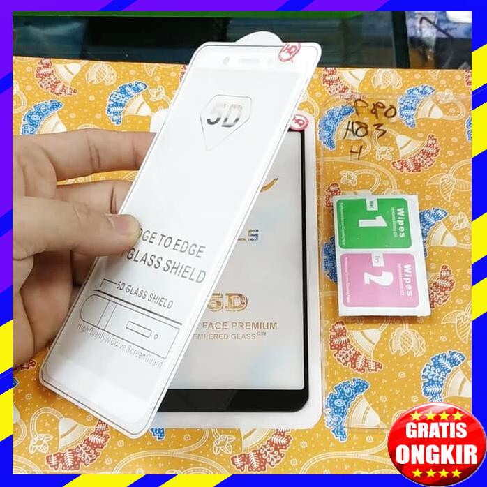 ACC HP TEMPERED GLASS FULL OPPO A83 A 83