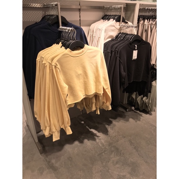 SWEATSHIRT CROP H&M SALE
