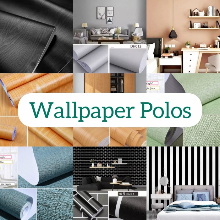 [COD] Wallpaper Dinding Stiker Motif Polos 9 meter abu abu polos putih biru hijau 9m wallaper stiker