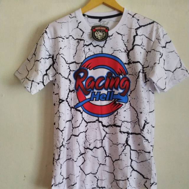 Kaos racing hell murah | kaos cowok keren zaman now