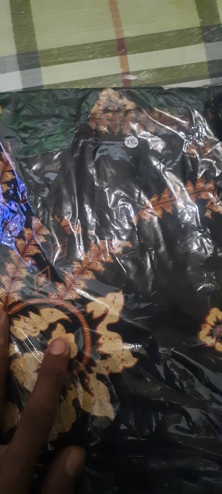 Batik Couple Keluarga Sania Ruffle Ori Ndoro Jowi Dnt Motif Candi