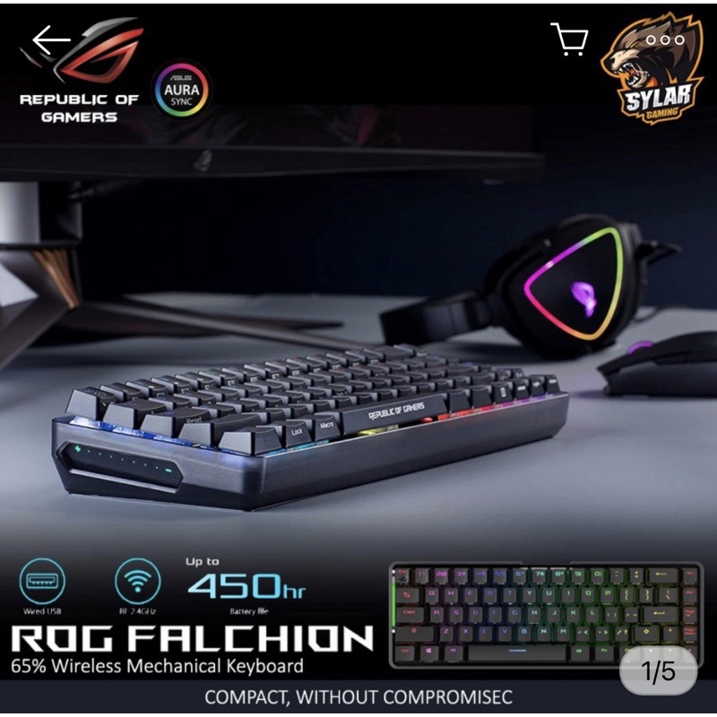 Keyboard ROG Falchion