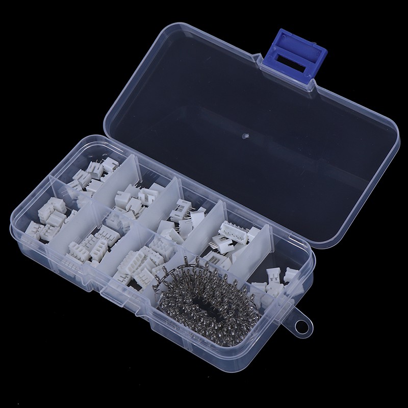 Set 230pcs Konektor Terminal Header JST 2p 3P 4 Pin 2.0mm ph2.0