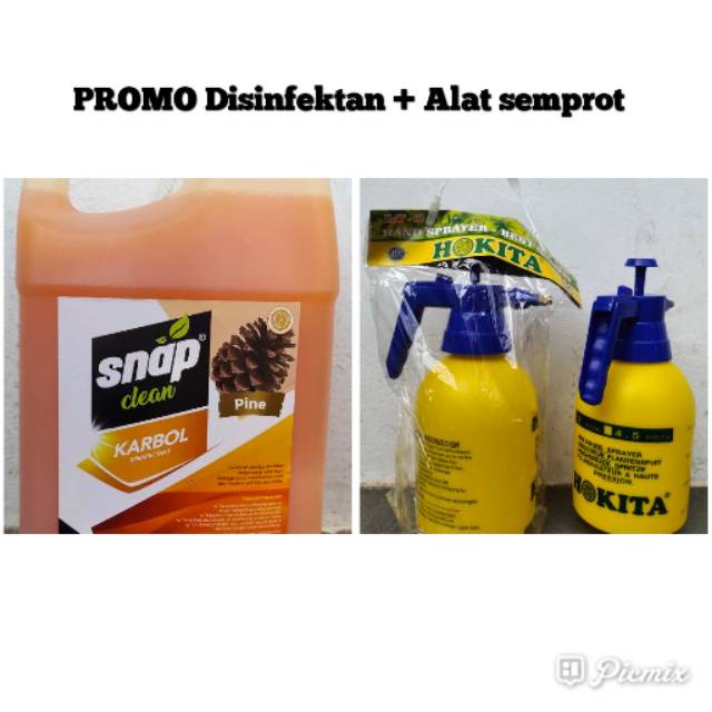 Paket PROMO Disinfektan dan Alat semprot