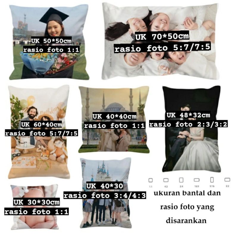 kado wisuda bantal coustom foto hadiah wisuda,ulang tahun