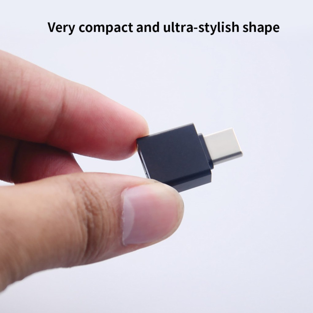 Type-c to USB Adapter Mobile Phone Mini Type-c Converter Fast Data Transmission OTG Adapter 10pcs huiteni