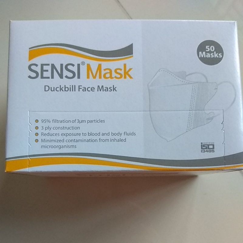 Jual Masker Sensi Duckbill Box Isi 50pc | Shopee Indonesia