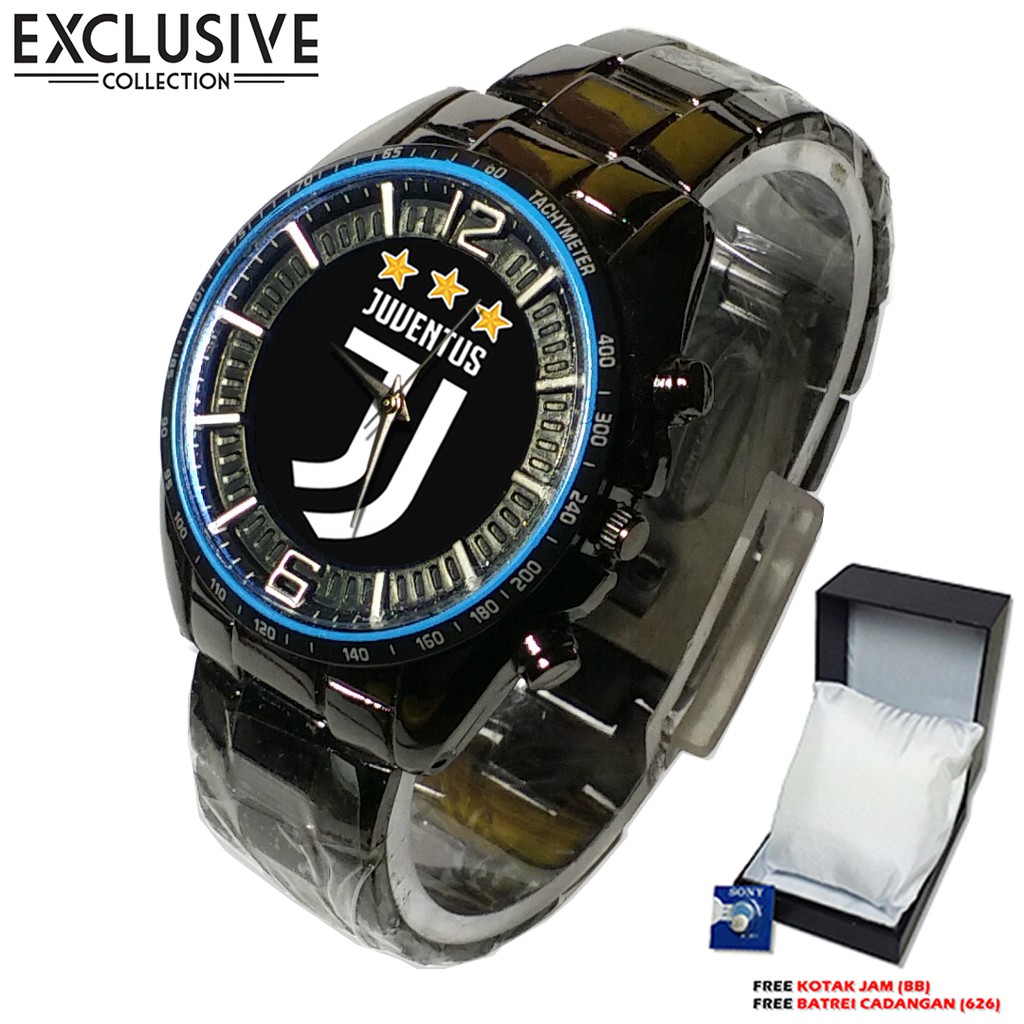 (Istimewa Bossque) Jam JUVENTUS NEW Rantai Sport