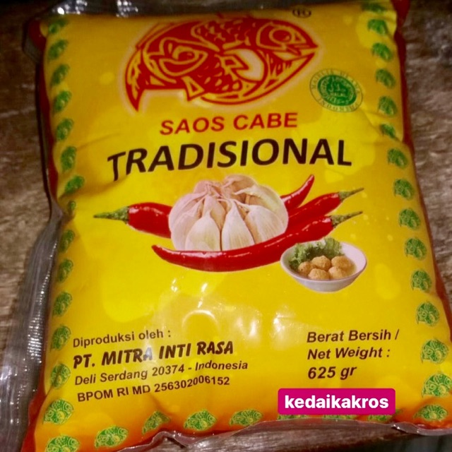 

Saos Cabe Tradisional - Saos Kemasan