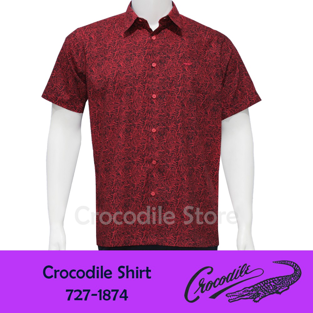 Kemeja Pria Lengan Pendek Crocodile 727-1874