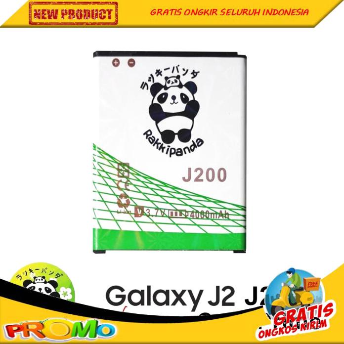 TERBARU BATERAI RAKKIPANDA SAMSUNG J2 J200 CORE PRIME DOUBLE IC PROTECTION BOLEH RESELLER