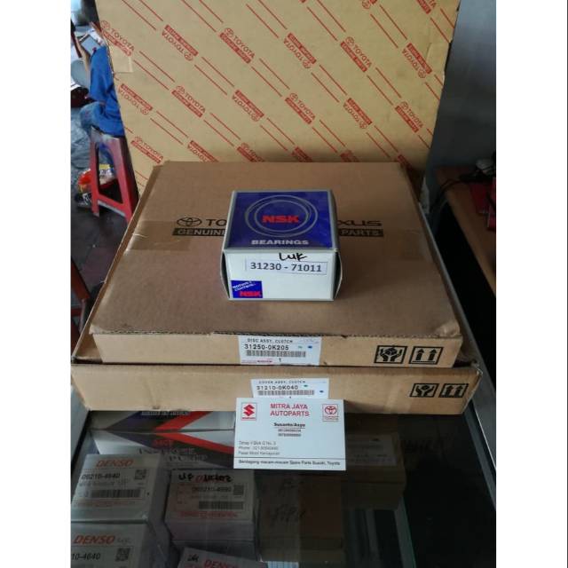 Kopling set original Fortuner diesel