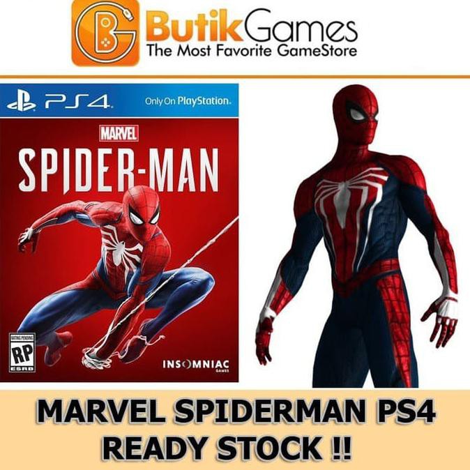 spiderman for playstation 4