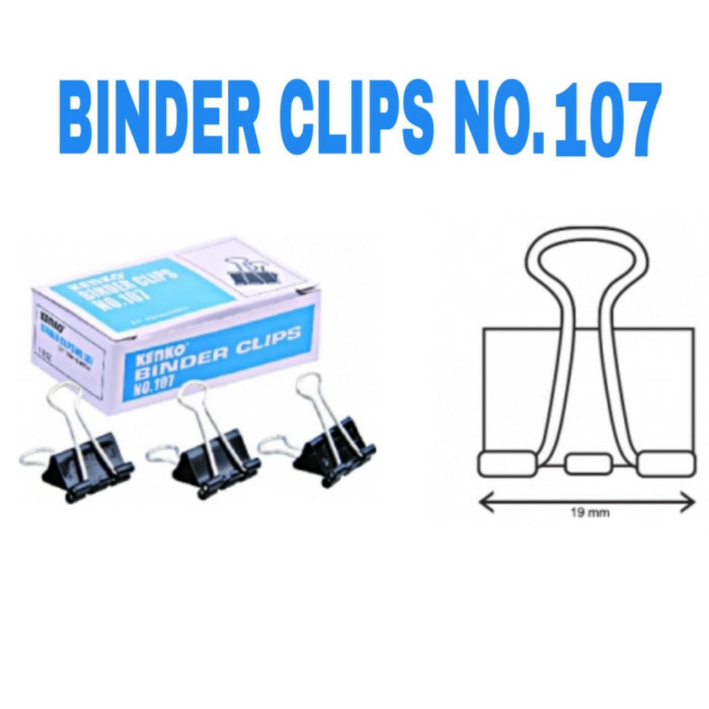 

Binder Clips No.107