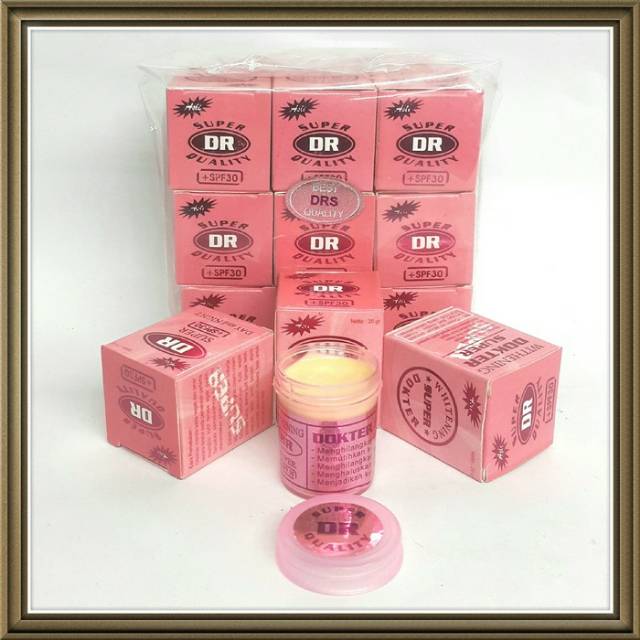 CREAM DR PINK ORIGINAL DRN / lusinan CREAM WAJAH SUPER